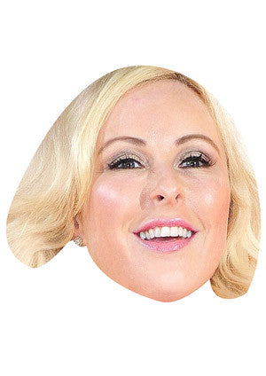 Danielle Marr Celebrity Face Mask Fancy Dress Cardboard Costume Mask