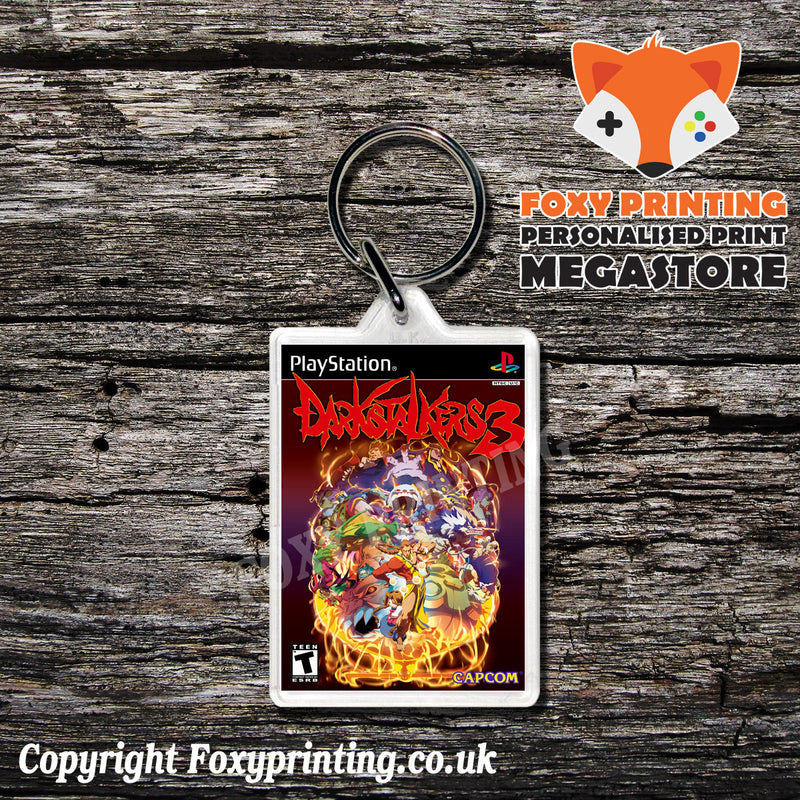 Dark Stalkers3 2 - PS1 Playstation 1 Game Inspired Retro Gaming Magnet