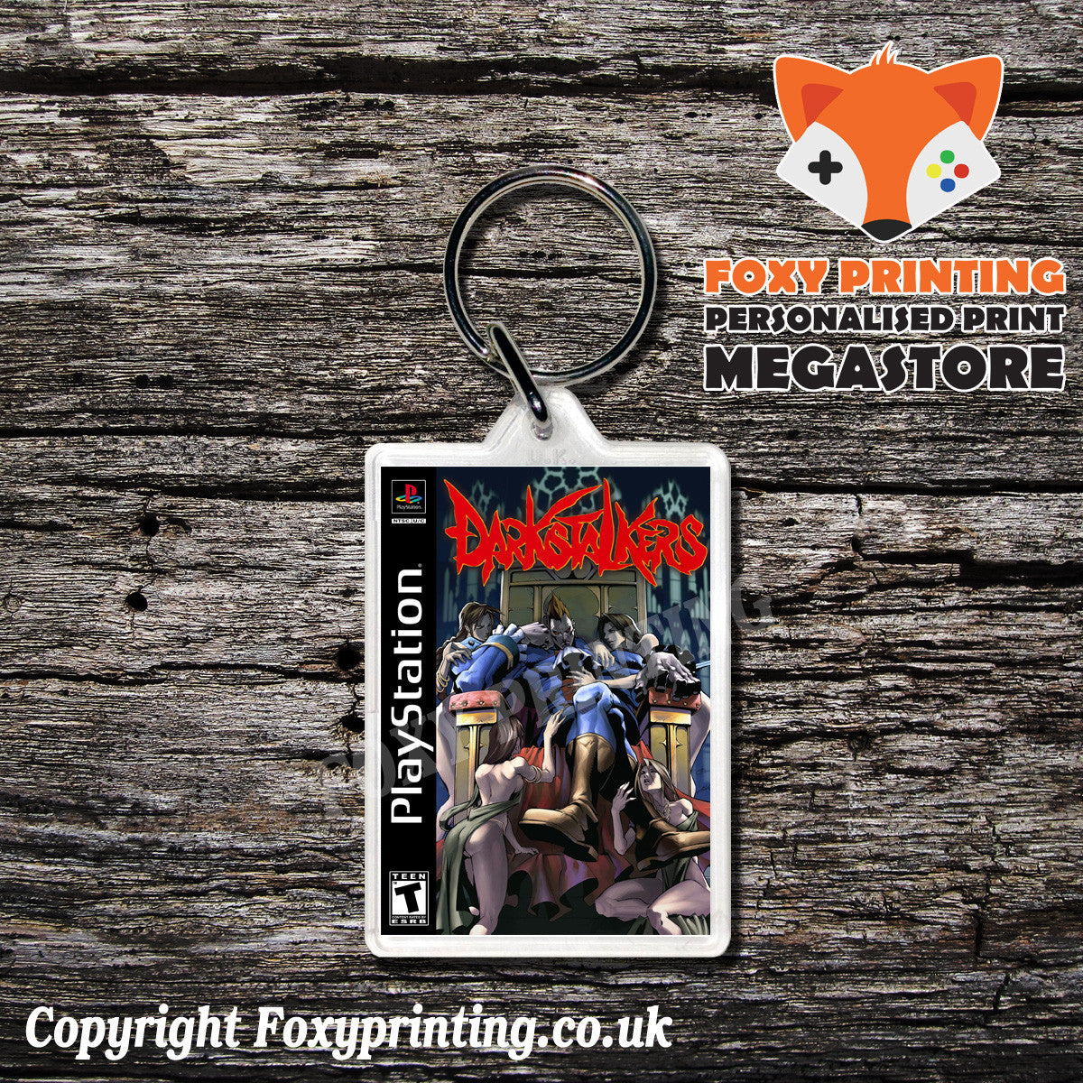 Dark Stalkers 2 - PS1 Playstation 1 Game Inspired Retro Gaming Magnet