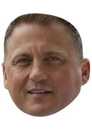 Darren Gough Celebrity Face Mask Fancy Dress Cardboard Costume Mask