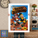Dashinde Sperados - Sega Megadrive Inspired Retro Gaming Poster A4 A3 A2 Or A1