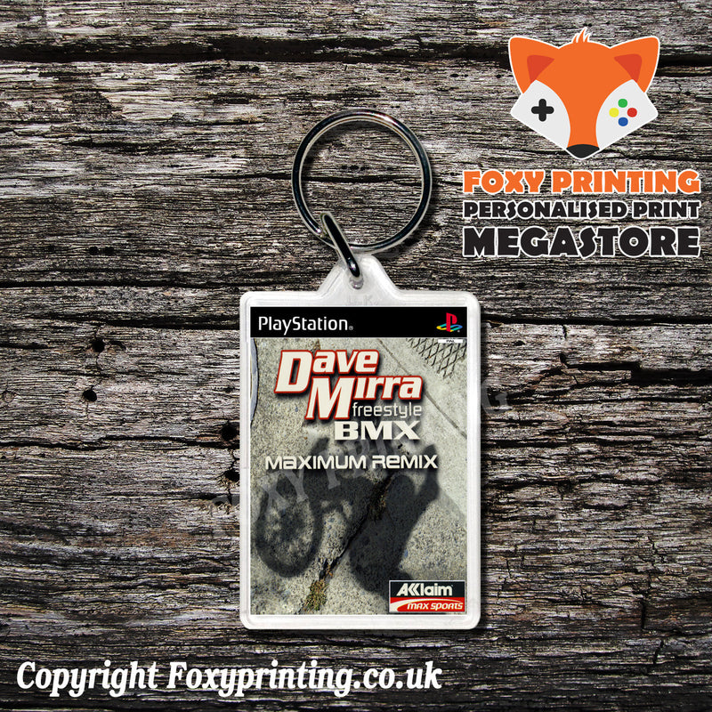 Dave Mirra Freestyle Bmx Maximum Remix Gb - PS1 Playstation 1 Game Inspired Retro Gaming Magnet