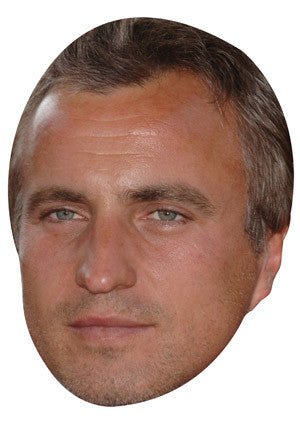 David Ginola Celebrity Face Mask Fancy Dress Cardboard Costume Mask