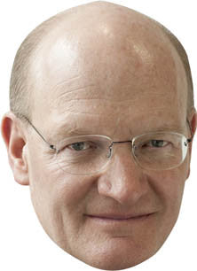David Willets Face Mask – Fancy Dress Cardboard Costume Mask