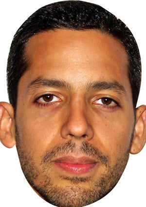 David Blaine Celebrity Face Mask Fancy Dress Cardboard Costume Mask