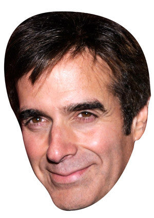 David Copperfield Celebrity Face Mask Fancy Dress Cardboard Costume Mask