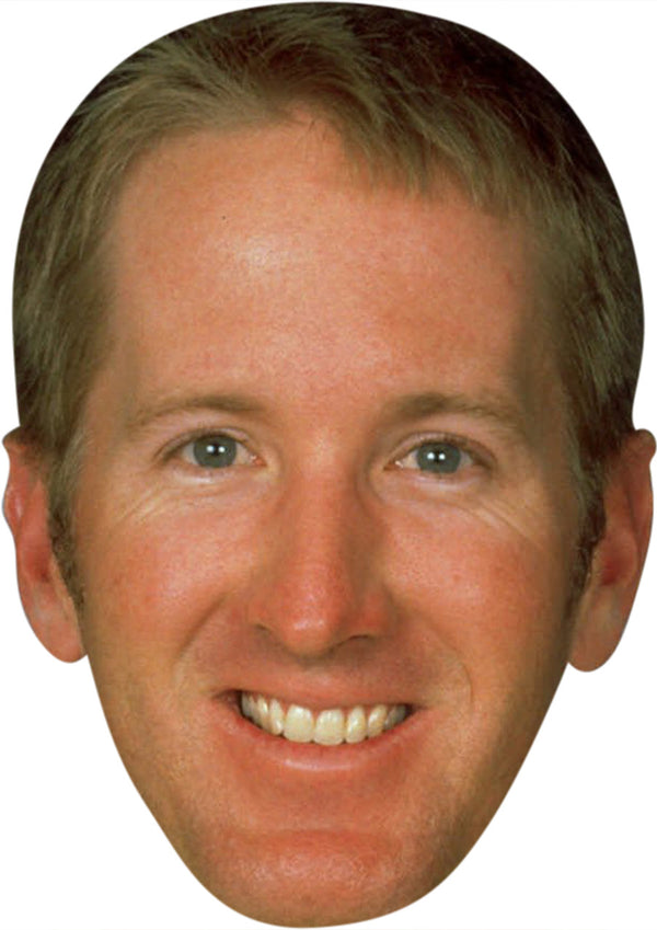 David Duval GOLF 2018 Celebrity Face Mask Fancy Dress Cardboard Costume Mask