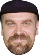 David Harbour MH 2017 Celebrity Face Mask Fancy Dress Cardboard Costume Mask