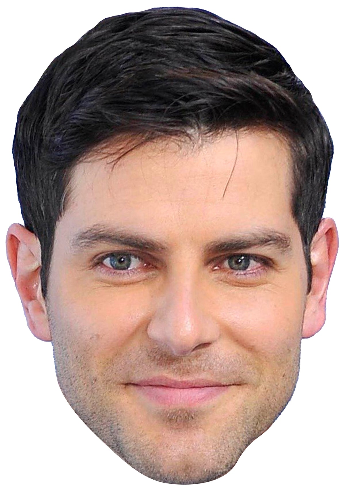 David Giuntoli Face Mask – Fancy Dress Cardboard Costume Mask – David Giuntoli Face Mask