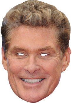 David Hasselhoff Face Mask Celebrity FANCY DRESS HEN BIRTHDAY PARTY FUN STAG DO HEN