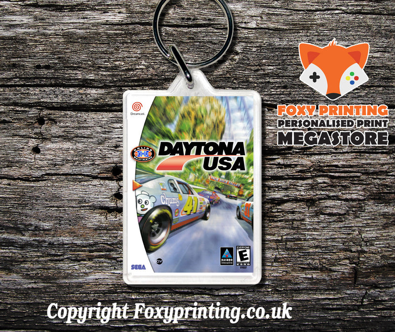 Daytonausa 2 - Sega Dreamcast Game Keyring