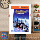 Aero Wings2 - Sega Dreamcast Inspired Retro Gaming Poster A4 A3 A2 Or A1