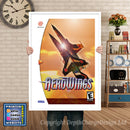Aero Wings 3 - Sega Dreamcast Inspired Retro Gaming Poster A4 A3 A2 Or A1