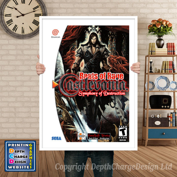 Castlevania Symphony Of Destruction - Sega Dreamcast Inspired Retro Gaming