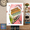 Coaster Works - Sega Dreamcast Inspired Retro Gaming Poster A4 A3 A2 Or A1