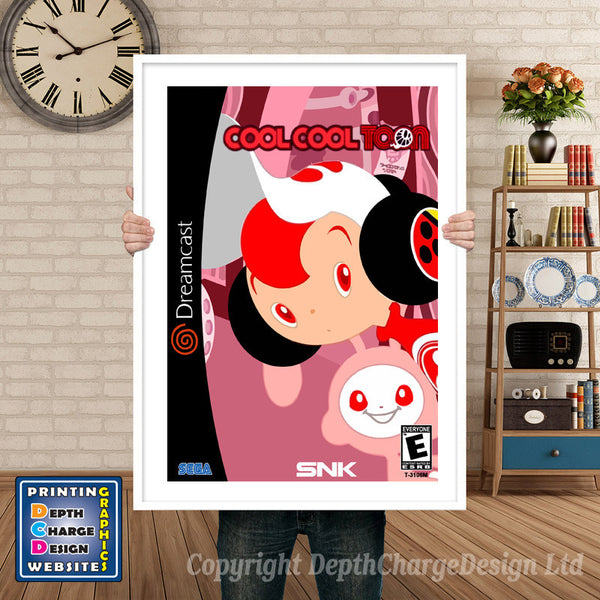 Cool Cool Toon - Sega Dreamcast Inspired Retro Gaming Poster