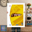 Crazy Taxi 6 - Sega Dreamcast Inspired Retro Gaming Poster A4 A3 A2 Or A1