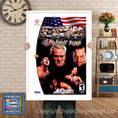 Ecw Anarchy Rulz - Sega Dreamcast Inspired Retro Gaming Poster A4 A3 A2 Or A1