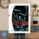 Evil Dead - Sega Dreamcast Inspired Retro Gaming Poster A4 A3 A2 Or A1