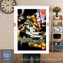 Gundam Battle Online Jp - Sega Dreamcast Inspired Retro Gaming Poster A4 A3 A2 Or A1