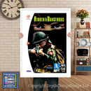 Hidden And Dangerous - Sega Dreamcast Inspired Retro Gaming Poster A4 A3 A2 Or A1
