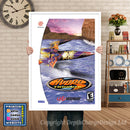Hydrothunder 2 - Sega Dreamcast Inspired Retro Gaming Poster A4 A3 A2 Or A1
