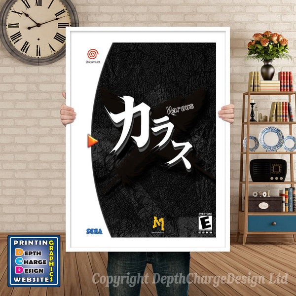 Karous 2 - Sega Dreamcast Inspired Retro Gaming Poster