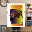 Mars Matrix - Sega Dreamcast Inspired Retro Gaming Poster A4 A3 A2 Or A1