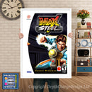 Max Steel - Sega Dreamcast Inspired Retro Gaming Poster A4 A3 A2 Or A1
