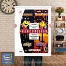 Namco Museum - Sega Dreamcast Inspired Retro Gaming Poster A4 A3 A2 Or A1