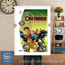 Out Trigger - Sega Dreamcast Inspired Retro Gaming Poster A4 A3 A2 Or A1