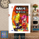 Psychic Force 2012 - Sega Dreamcast Inspired Retro Gaming Poster A4 A3 A2 Or A1