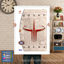Quake Iii Arena 2 - Sega Dreamcast Inspired Retro Gaming Poster A4 A3 A2 Or A1