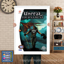 Unreal Tournament 3 - Sega Dreamcast Inspired Retro Gaming Poster A4 A3 A2 Or A1