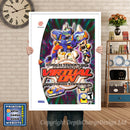 Virtualon 8 - Sega Dreamcast Inspired Retro Gaming Poster A4 A3 A2 Or A1