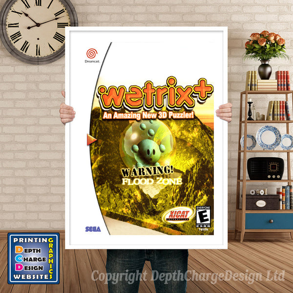We Trix - Sega Dreamcast Inspired Retro Gaming Poster