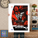 Wwf Attitude - Sega Dreamcast Inspired Retro Gaming Poster A4 A3 A2 Or A1