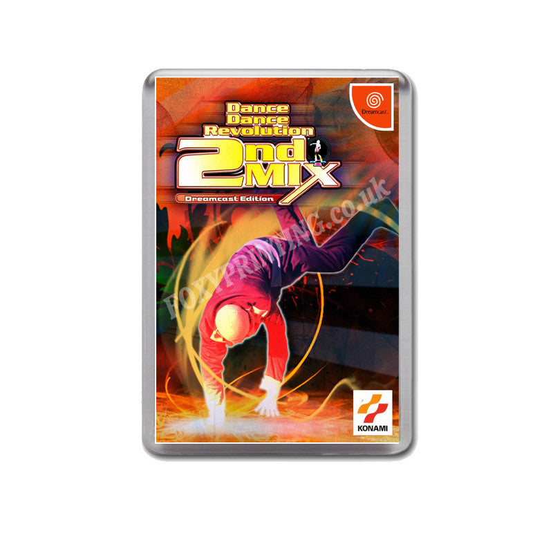 Dr 2nd Mix 2_Jp Sega Dreamcast Style Inspired Retro Game Magnet