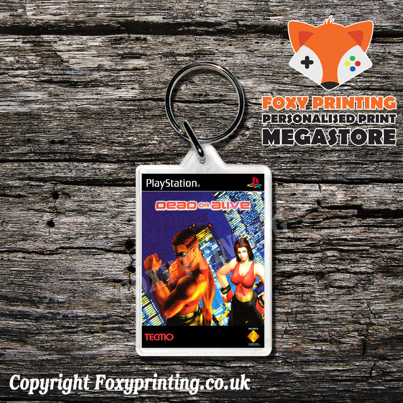 Dead Or Alive Eu - PS1 Playstation 1 Game Inspired Retro Gaming Magnet