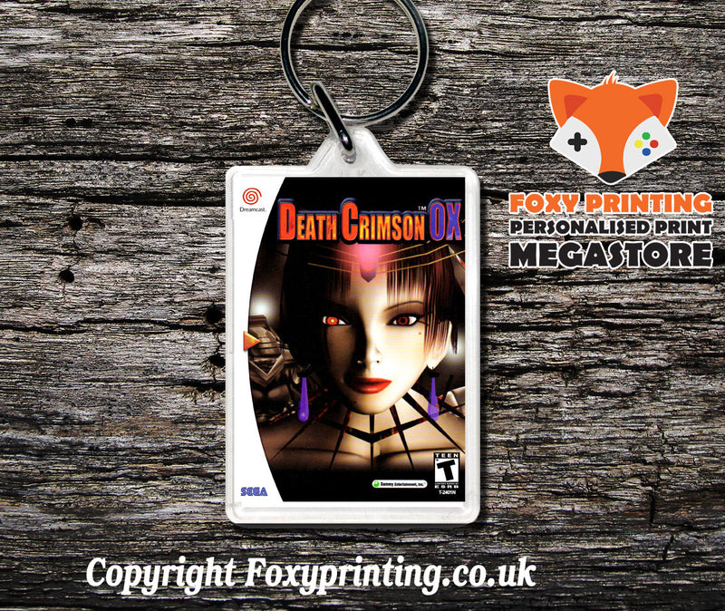 Deathcrimsonox - Sega Dreamcast Game Keyring