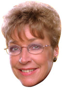 Deidre Barlow Coronation Street ACTOR Face Mask Celebrity FANCY DRESS BIRTHDAY PARTY FUN STAG DO HEN