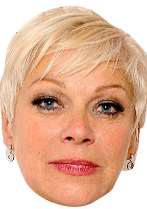 Denise Welsh Ice Skating Celebrity Face Mask Fancy Dress Cardboard Costume Mask