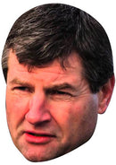 Dennis Irwin Football Celebrity Face Mask Fancy Dress Cardboard Costume Mask