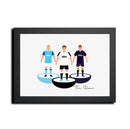 Derby Football Club gift - Tiny Men Big Balls Poster
