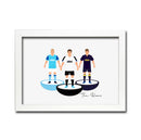 Derby Football Club gift - Tiny Men Big Balls Poster