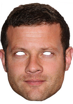 Dermot O Leary Face Mask Celebrity FANCY DRESS HEN BIRTHDAY PARTY FUN STAG DO HEN