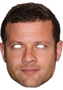 Dermot O Leary Face Mask Celebrity FANCY DRESS HEN BIRTHDAY PARTY FUN STAG DO HEN