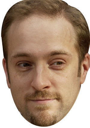 Derren Brown Celebrity Face Mask Fancy Dress Cardboard Costume Mask