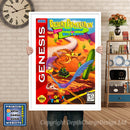 Desert Demolition - Sega Megadrive Inspired Retro Gaming Poster A4 A3 A2 Or A1