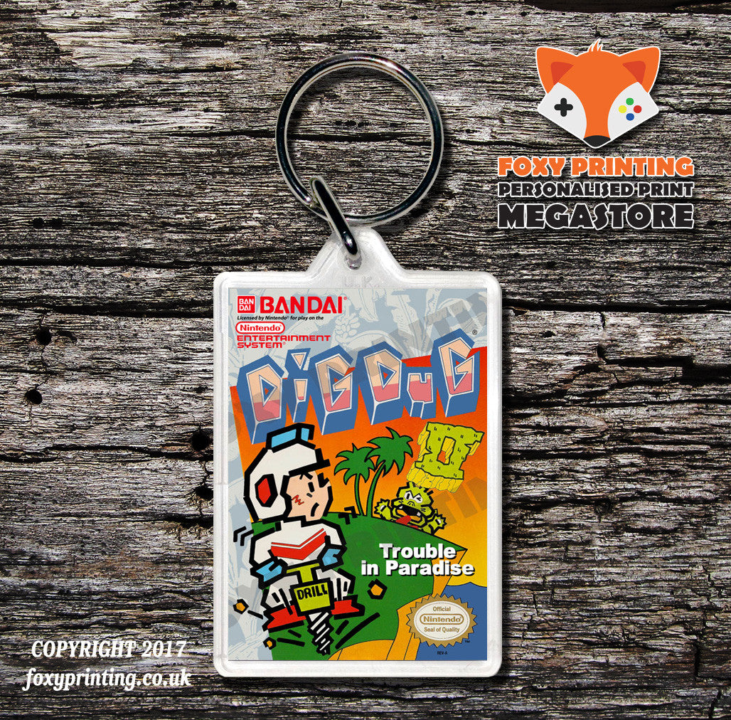 DIE HARD NES Gaming Keyring